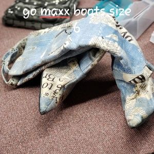 Go Maxx boots with heels